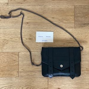 Proenza Schouler PS1 Crossbody in Black